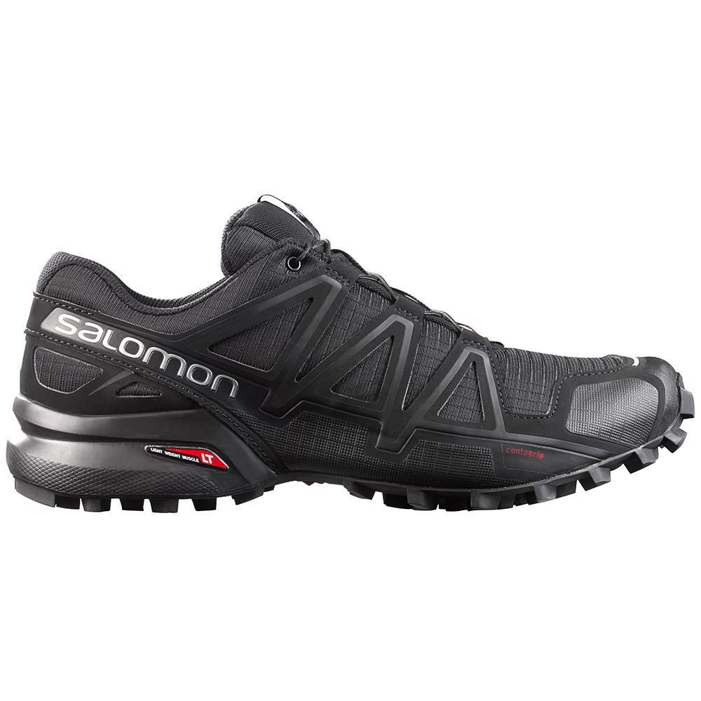SALOMON SPEEDCROSS 4 Philippines - Men's Running Shoes - Black | 743986-AQP